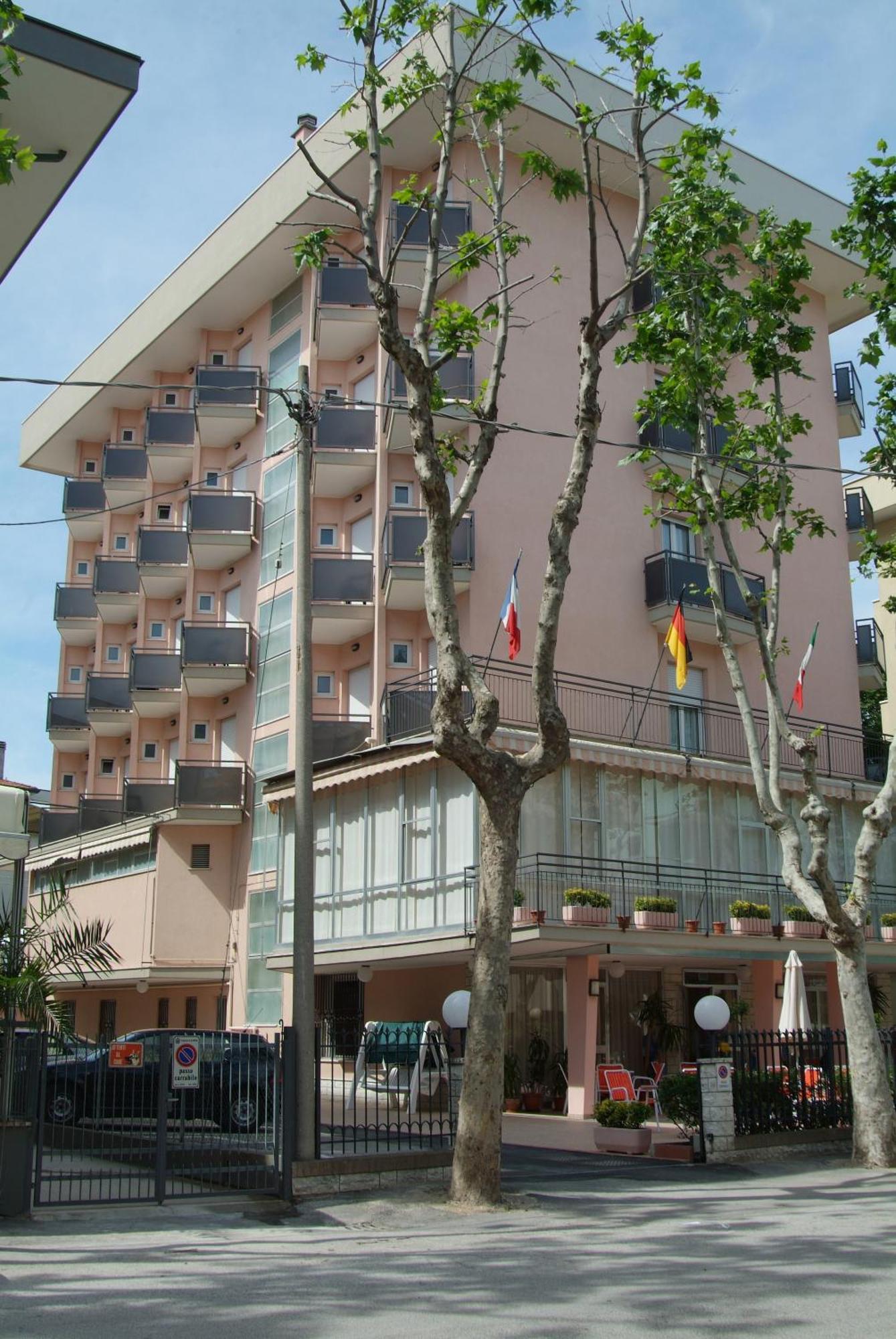 Hotel Euromar Rimini Exteriör bild