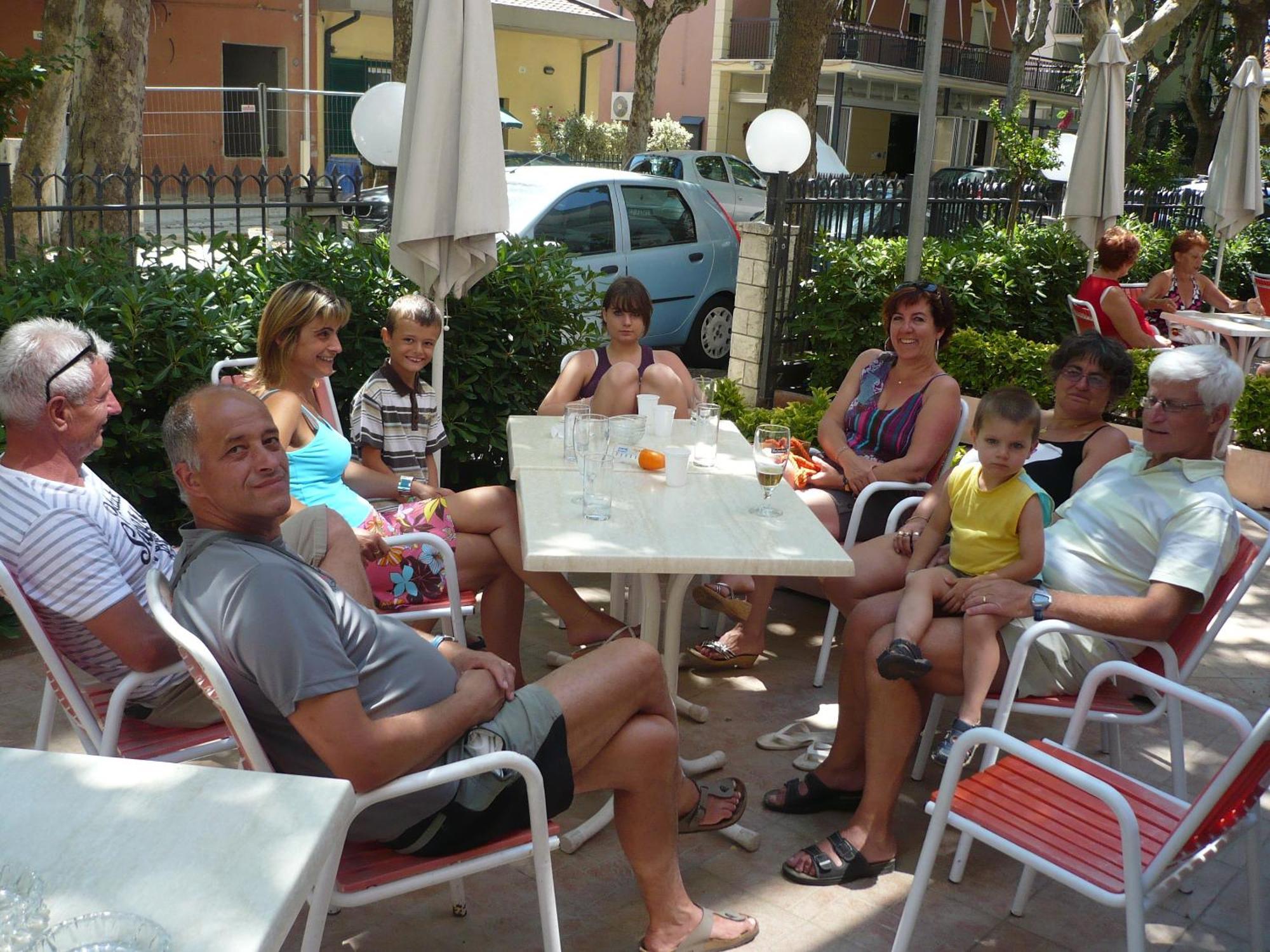 Hotel Euromar Rimini Exteriör bild