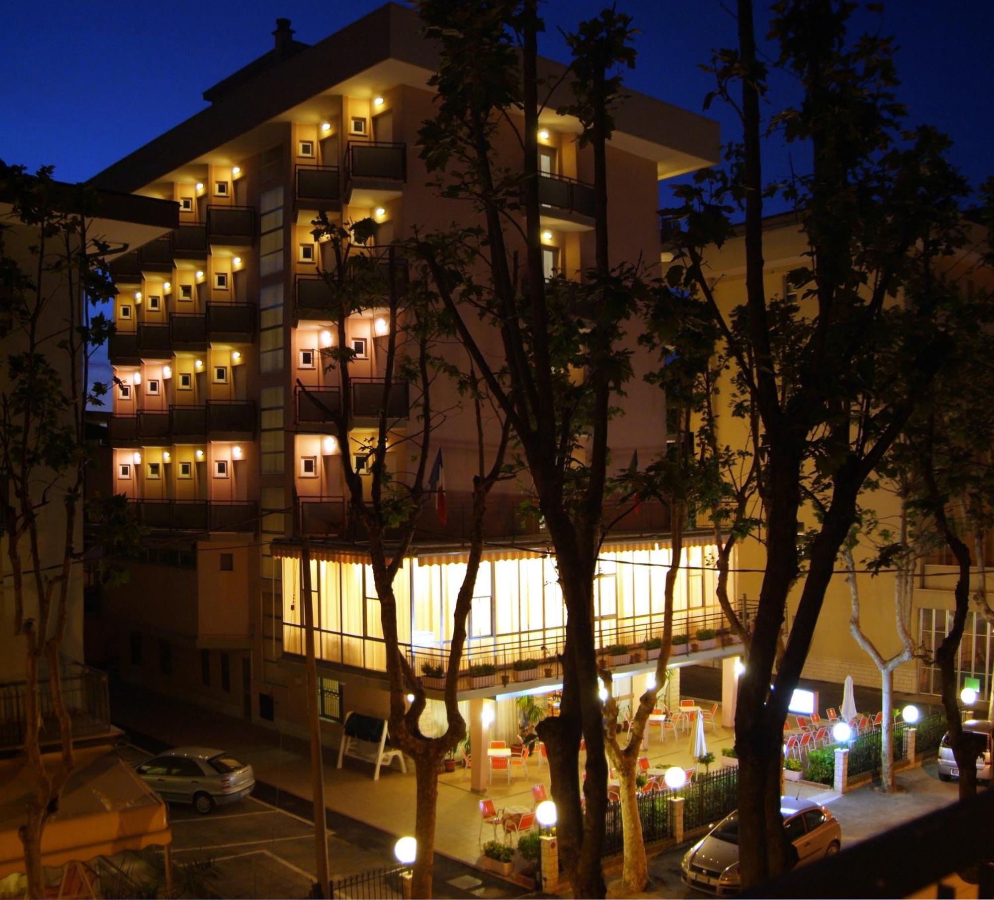 Hotel Euromar Rimini Exteriör bild
